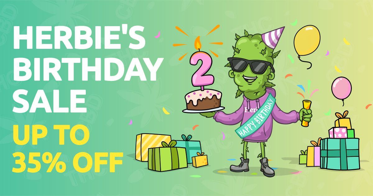 Herbies birthday sale celebrating 2 years of fun with up to 35 off