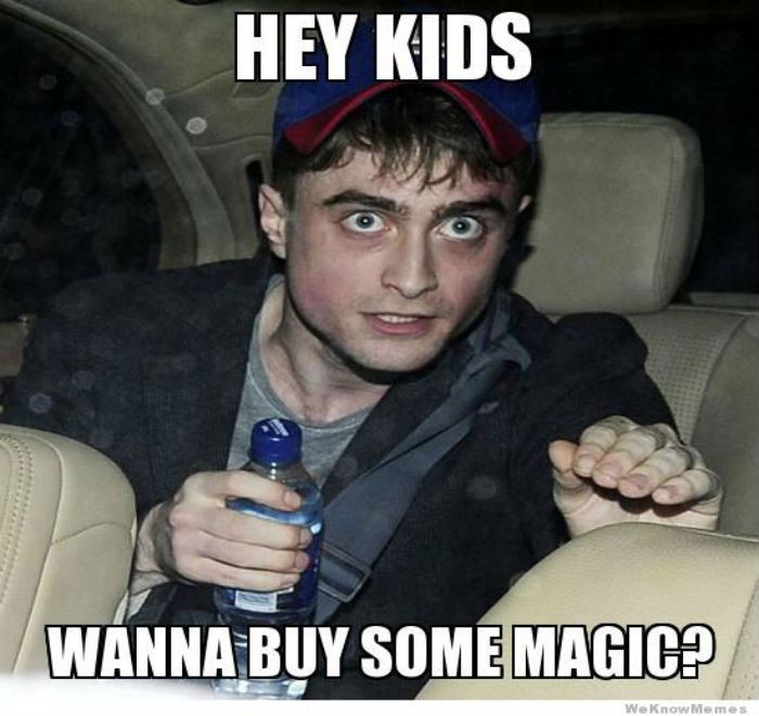 Hey kids wanna buy some magic