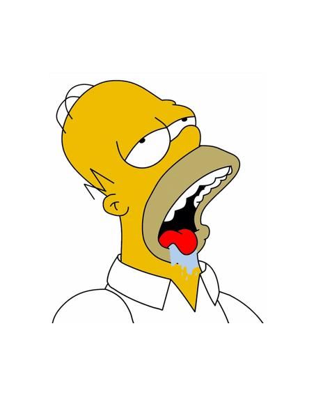 Homer Simpson Drooling meme 9czz