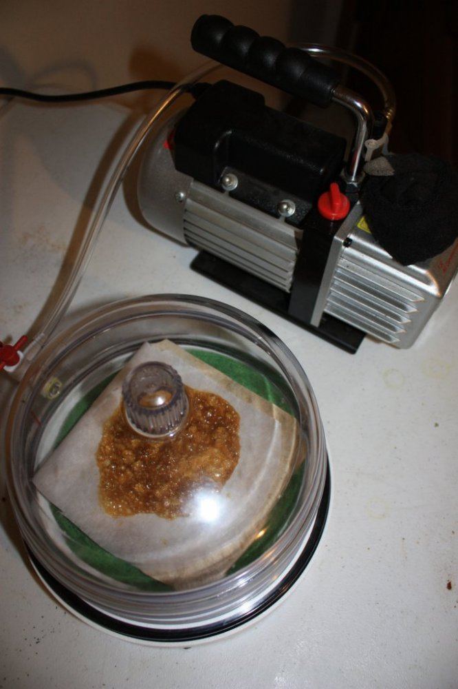 How i make honey oil 6