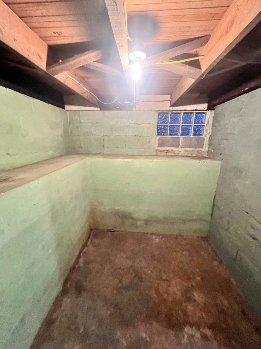 How to seal this basement room ceiling 2