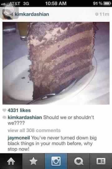 Instagram comments