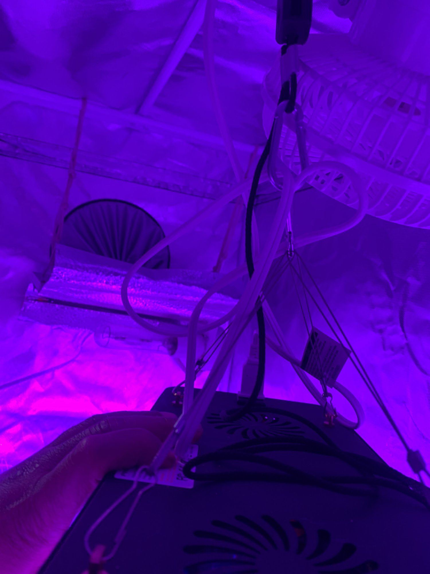 Is it ok to use a 150 hps grow light and a 100 watt led  amazon bought  grow light  durning th