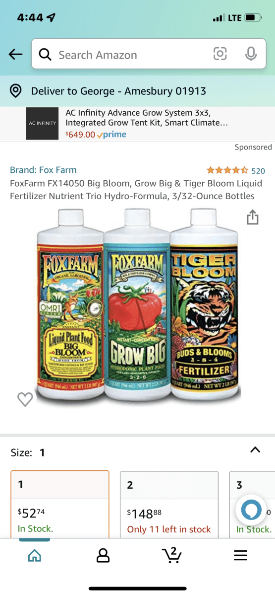 Is there a real difference between these fox farm nutrients 2