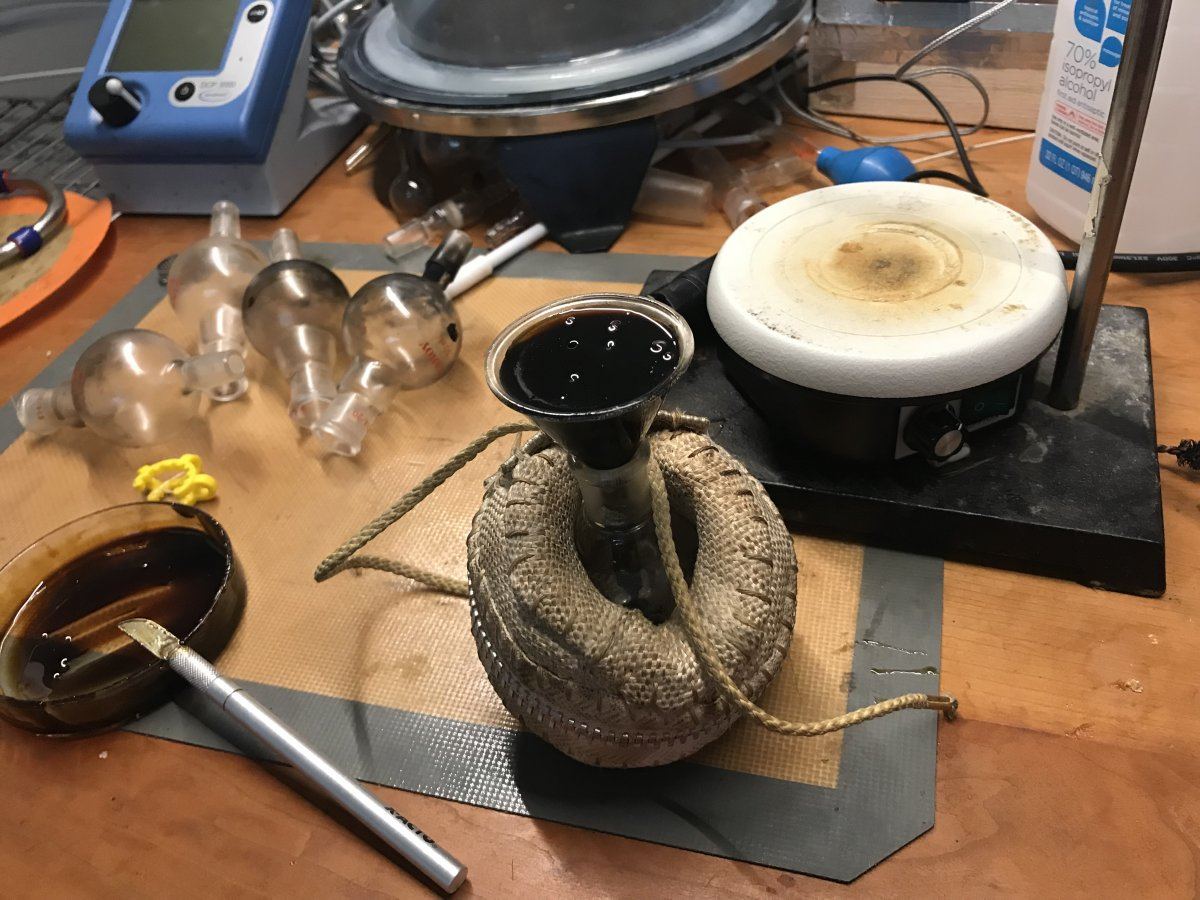 Isolating delta 9 thc step progression 3