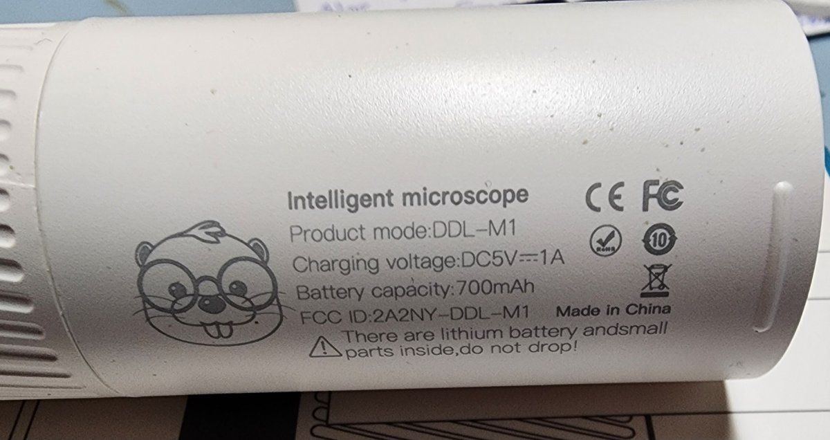 Just practicing with wifi microscope 18