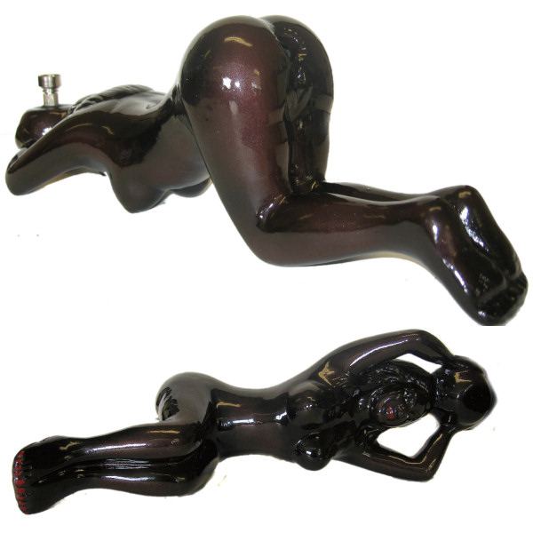 Lady ceramic bong big