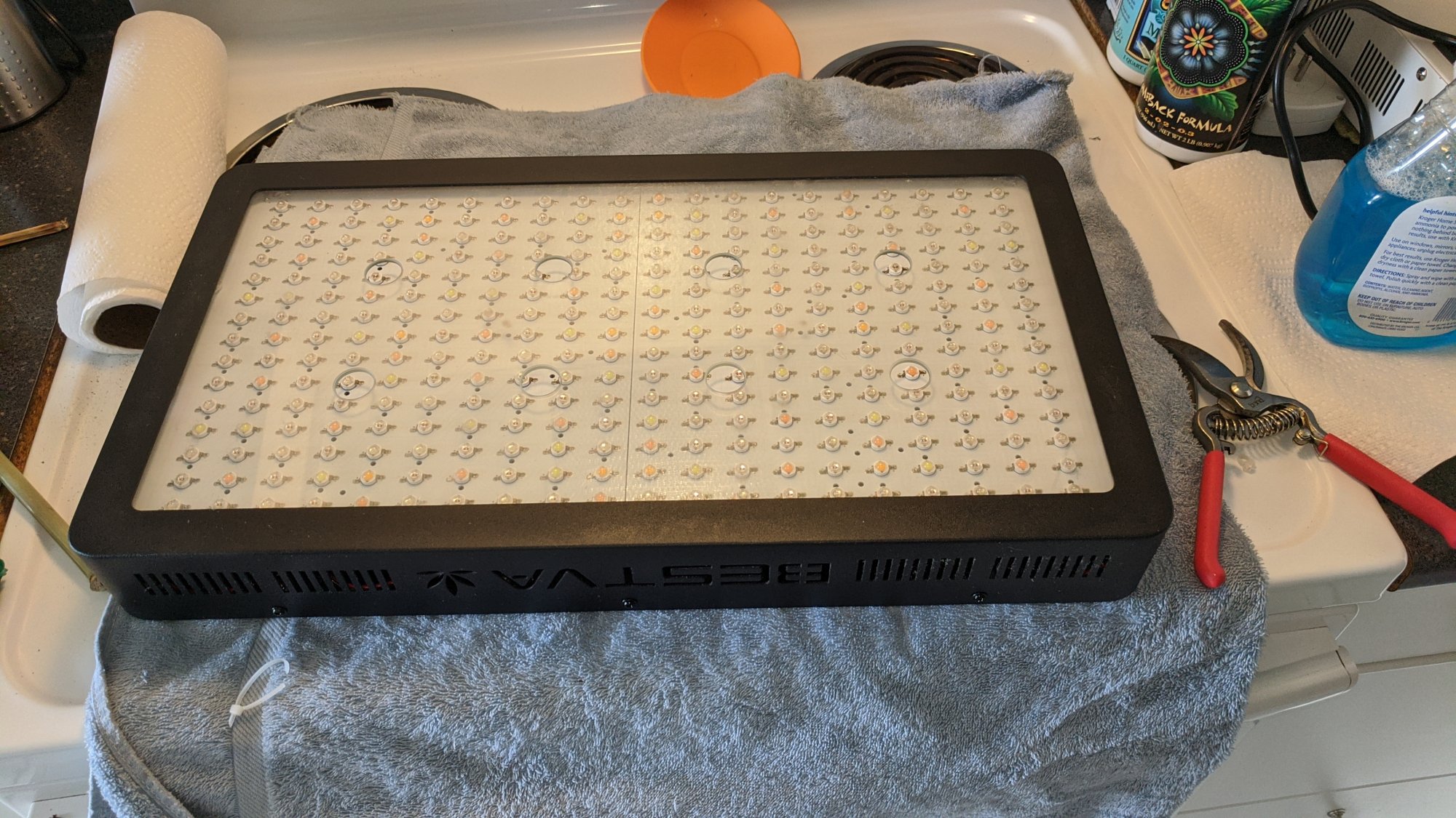 Led grow light maintenance keeping it running cool disassembly photos 7