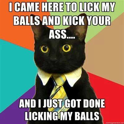 Lick balls kickass