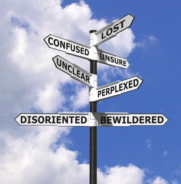 Lost And Confused Signpost e1398265480526