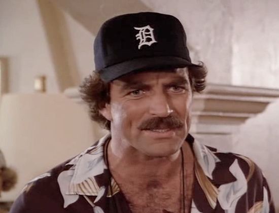 Magnum PI Tigers fitted cap web