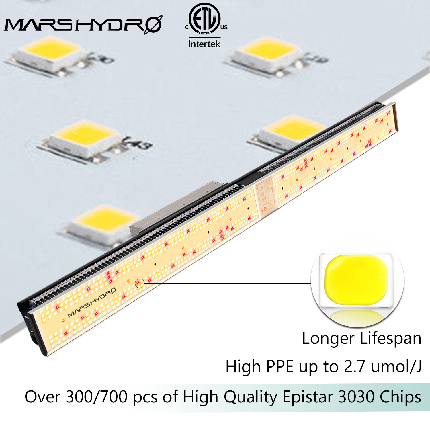 Mars Hydro SP 250 led grow light chips 2