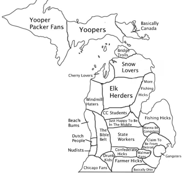 Michigan Map