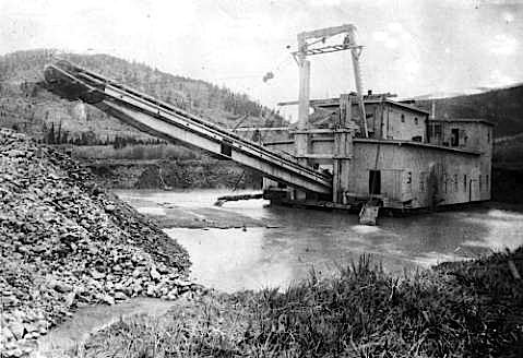 Mining gravel daily