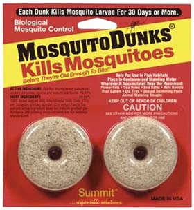 Mosquito dunks