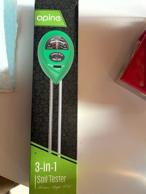My new toy water light ph meter what are scales on it and what to do 4