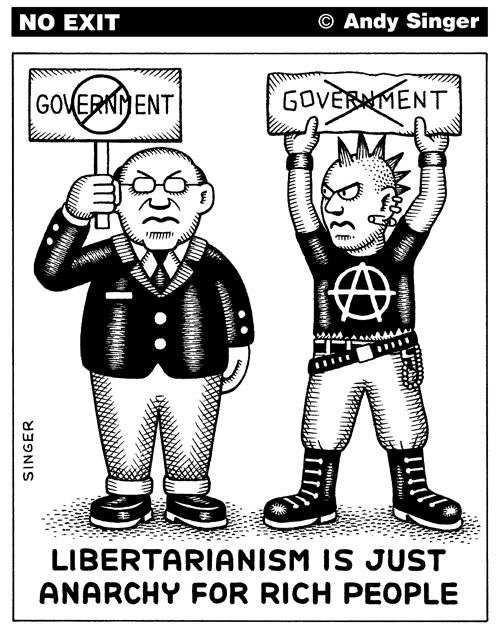 No exit libertarianism anarchy for 