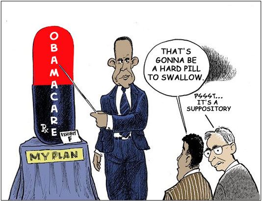 Obamacare cartoon
