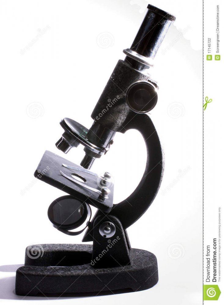 Old microscope 17145722