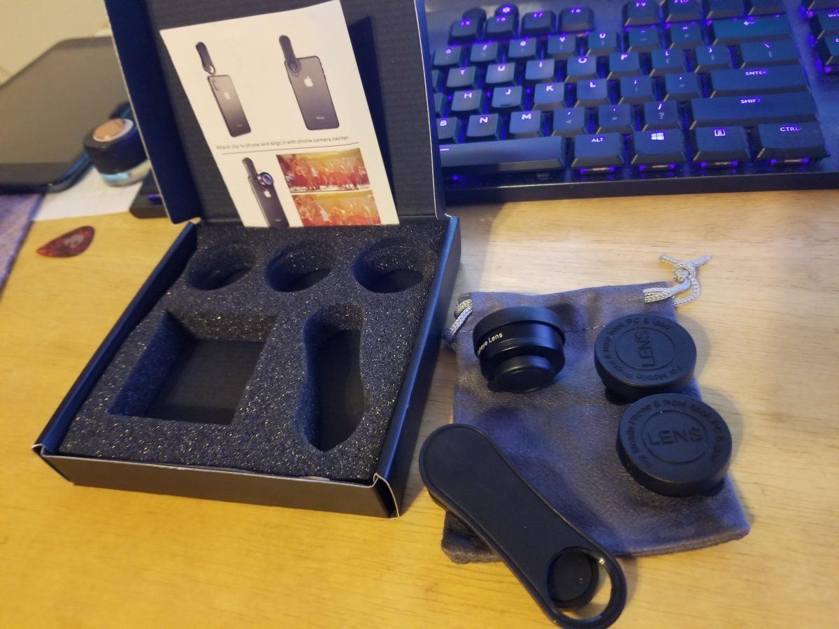Open Box and Lens covers