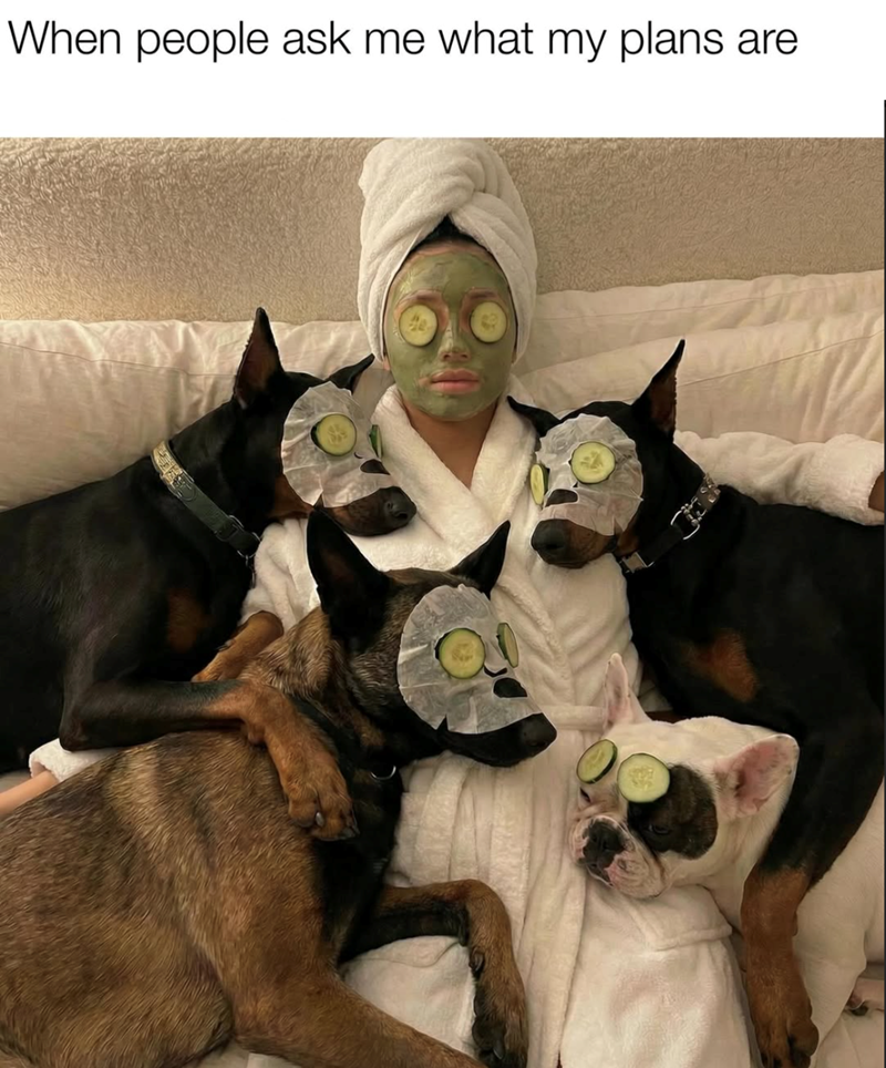 People ask my plans are