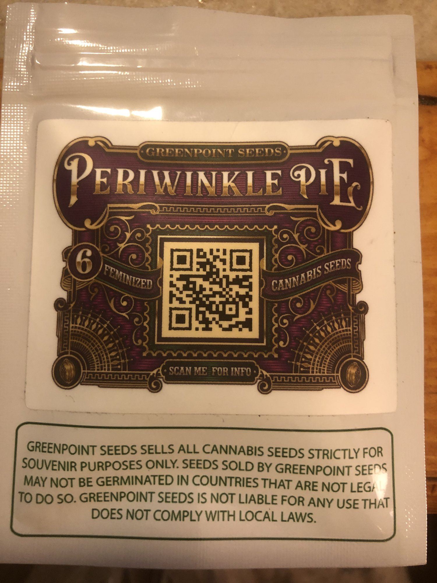 Periwinkle pie   greenpoint seeds 3