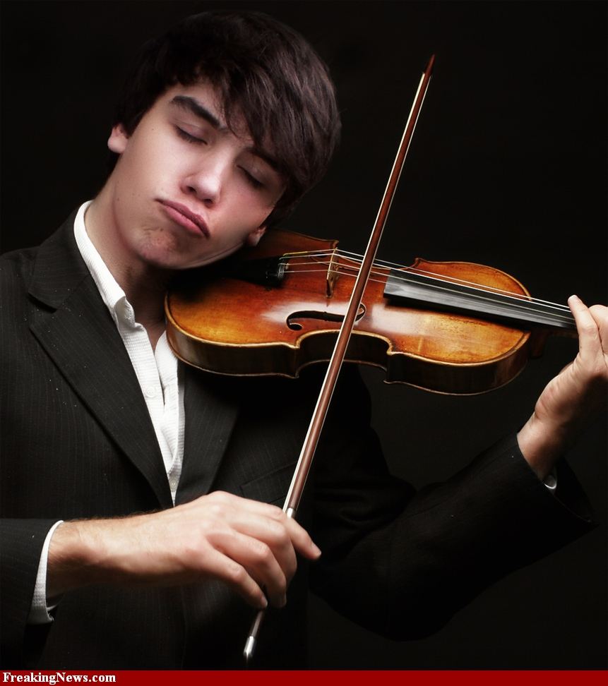 Playing Violin 54981