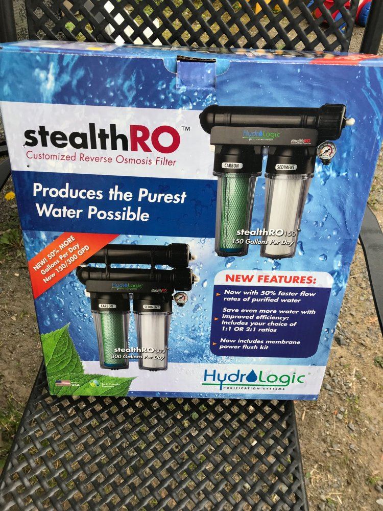 RO WATER SYSTEM IN BOX