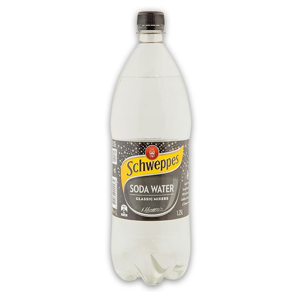 Schweppes Soda Water Bottle 125L