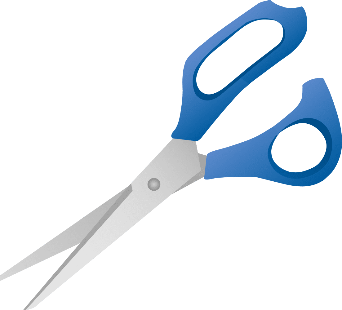 Scissors clipart black and white scissors PNG16