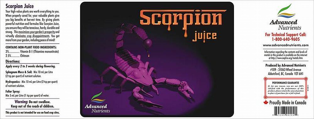 ScorpionJuice LABEL 00 5300 15
