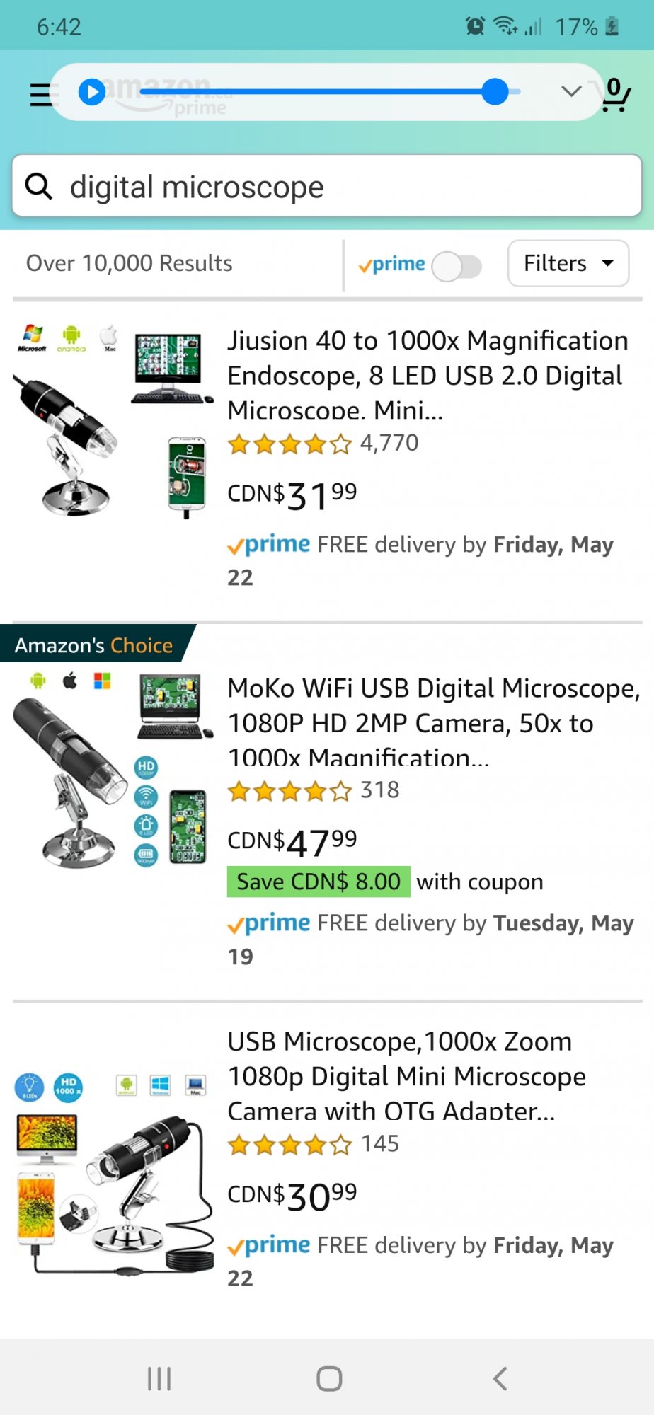 Screenshot 20200513 184201 Amazon Shopping