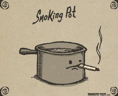 Smoking pot
