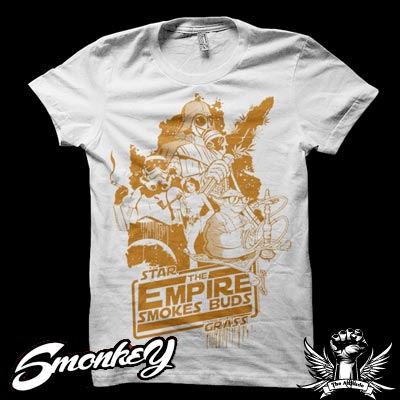 Smonkey Cheeba Empire Smokes bud Tshirt