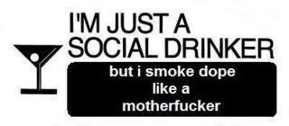 Social drinker