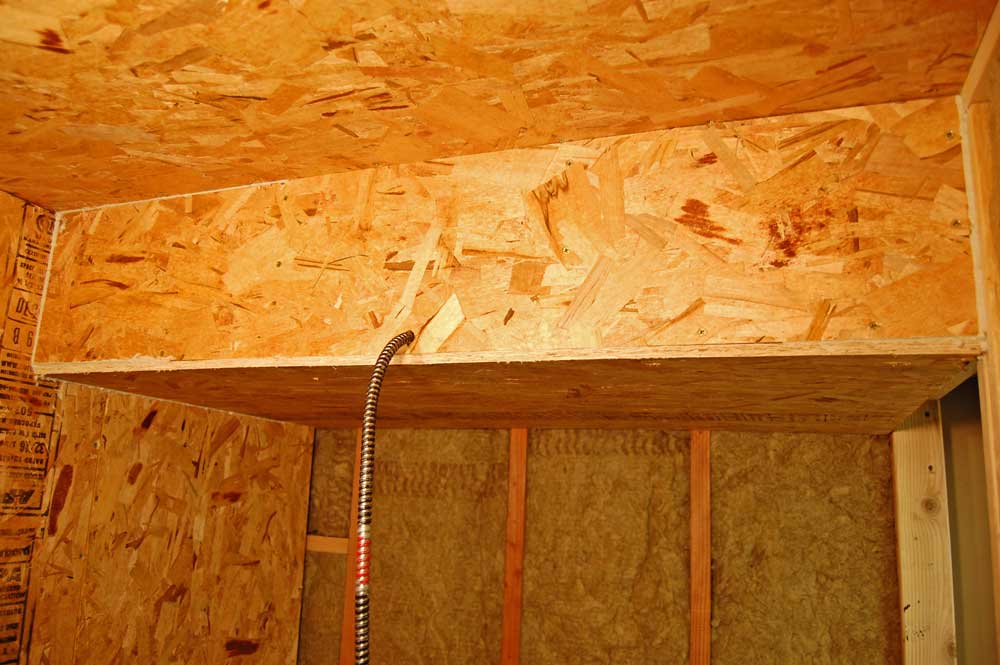 Soffit cable entry