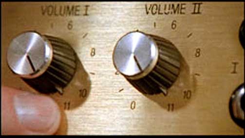 Spinal tap knob goes to 11