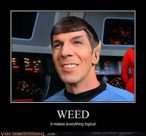 Star treck mr spock weed meme
