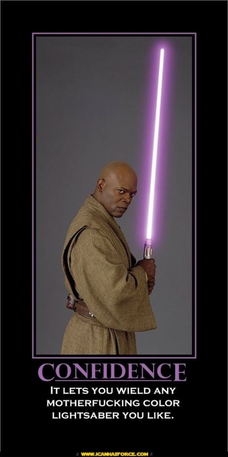 Star wars mace windu confidence