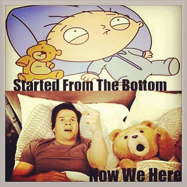 Started from the bottom meme 11