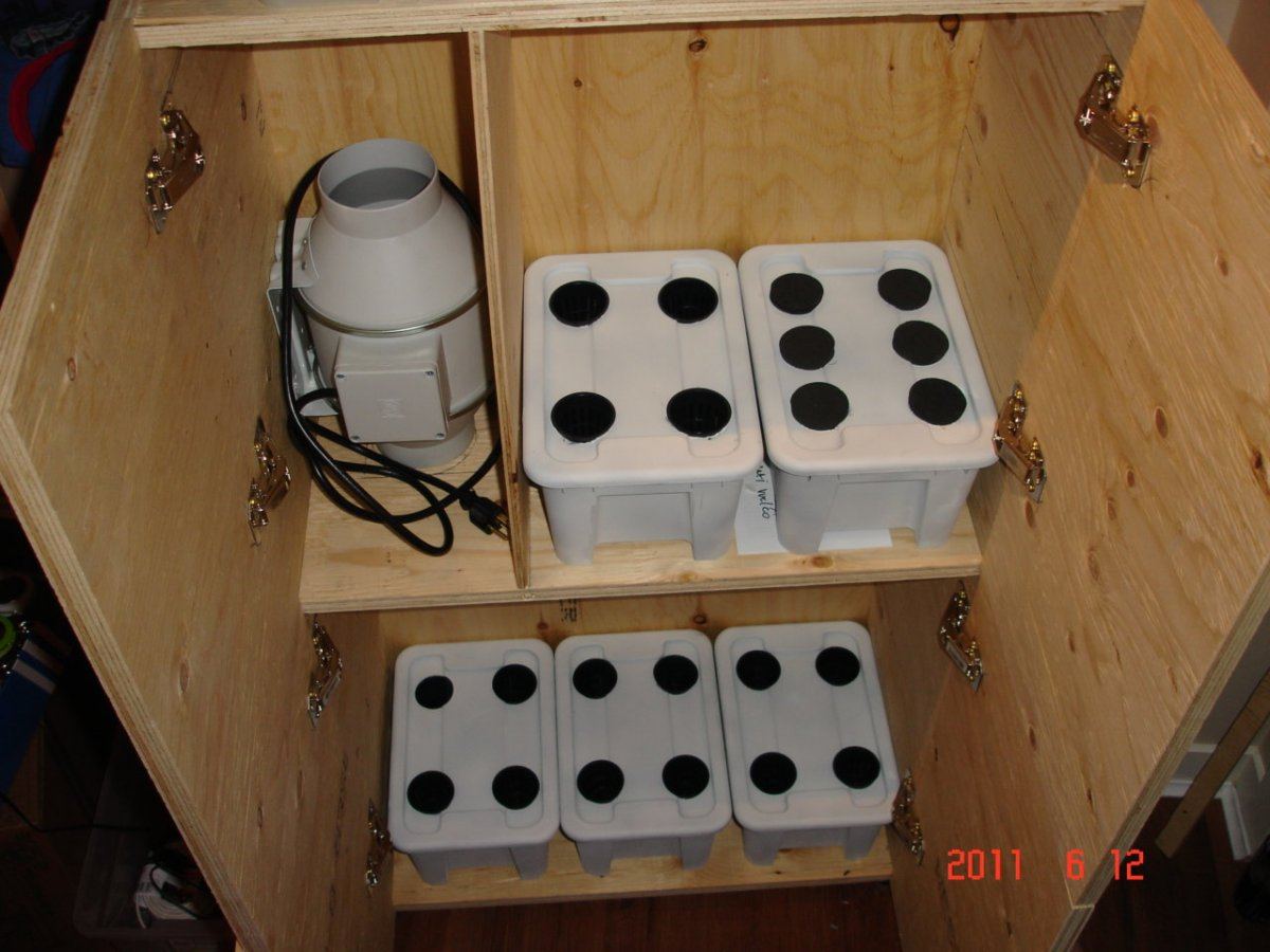 Stealth dwc home made cabinet 3