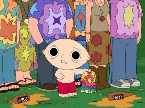 Stewie on acid