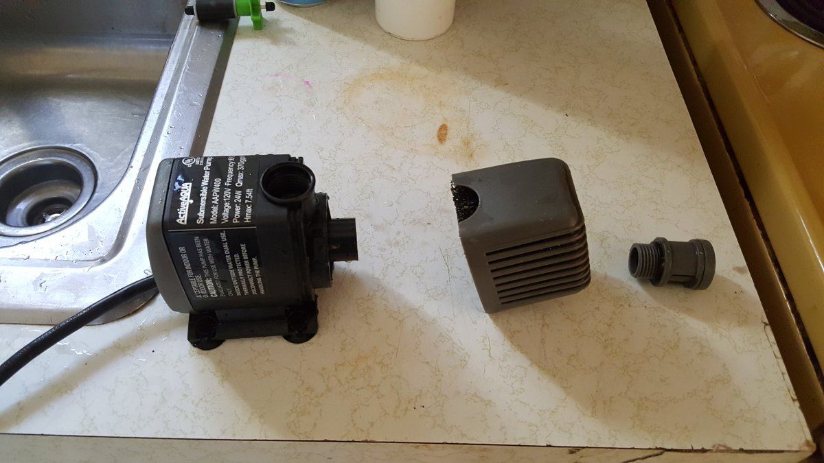 Submersible pump disassembly 3
