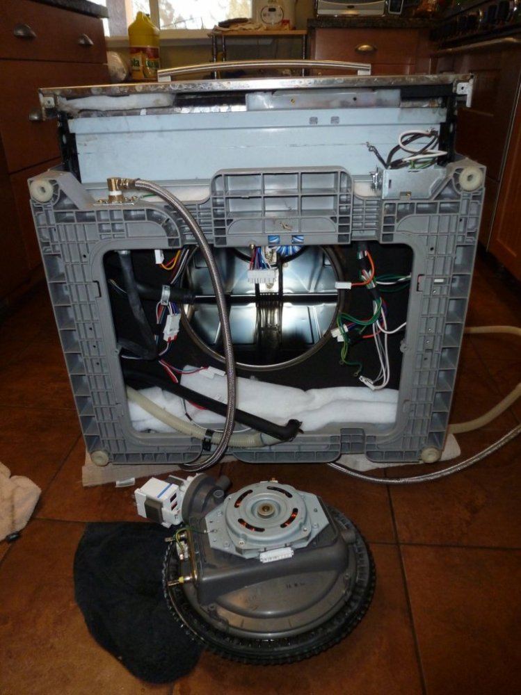 Sump removed 1