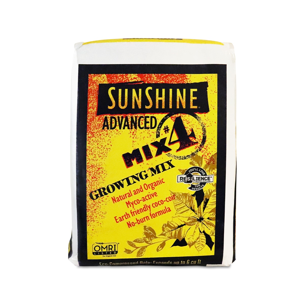 Sungro Sunshine 4 Advanced Growing Mix Front Facing
