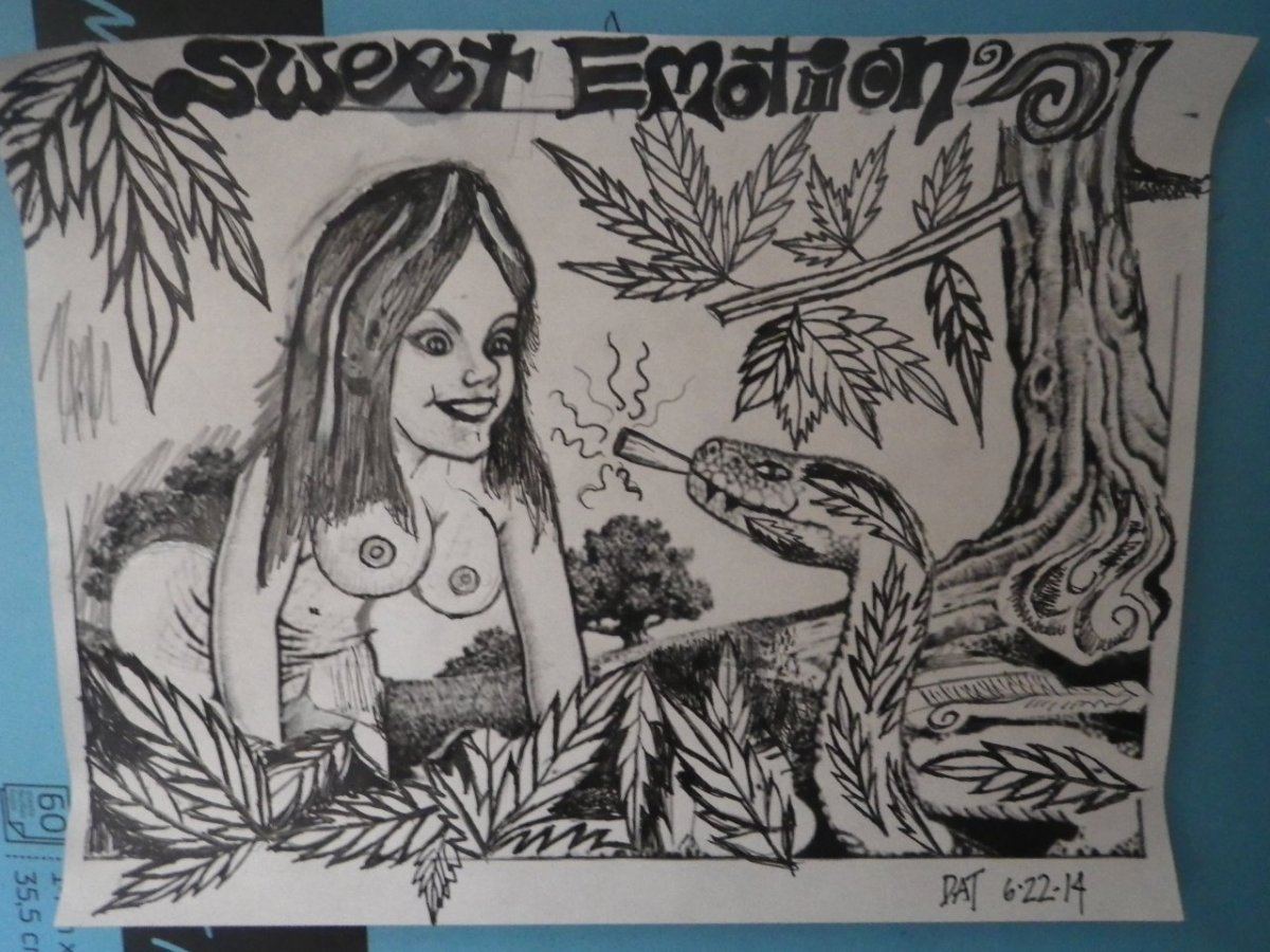 Sweet emotion drawing 002