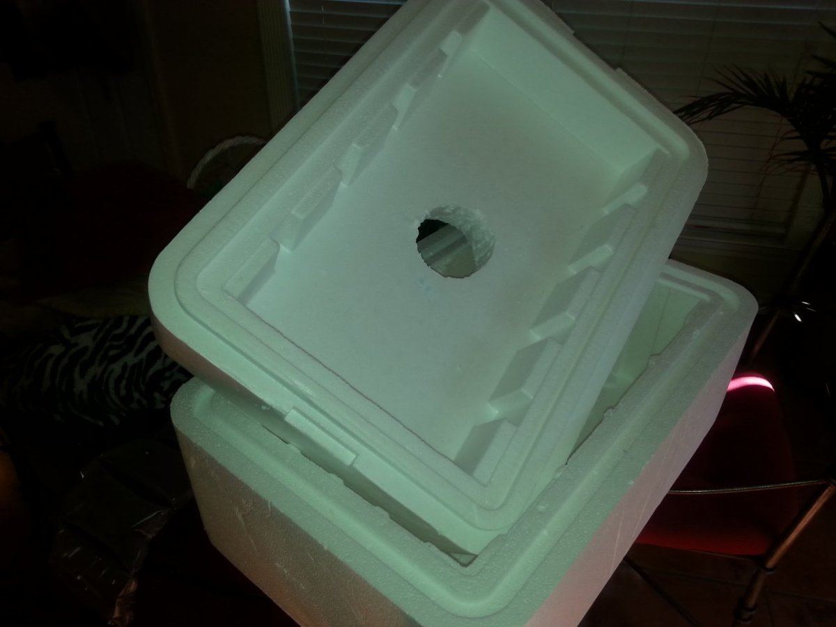 Thick styrofoam dwc tubs 3