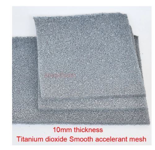 Titanium dioxide mesh