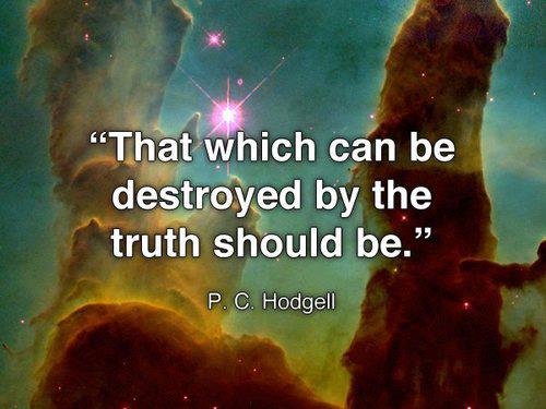 Truth destroy lies