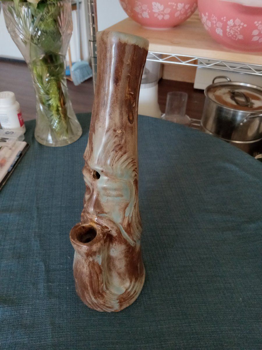 Unearthed earthworks old man waterpipe bong